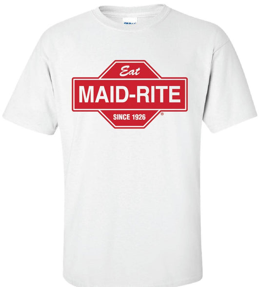 WHITE MAID-RITE T-Shirt